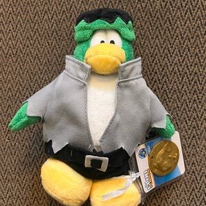 Club Penguin Frankenpenguin Series 15 with Tags and Unused coins still attached